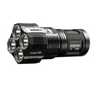 Lampe torche - NITECORE - TM28 - 6000 lm - Rechargeable - 4 LEDs Cree XHP35 HI - Noir