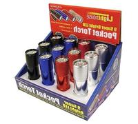 Lampe torche OUTIFRANCE - Mini 9 LED en aluminium anodisé pour usage extérieur