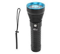 Lampe Torche Plongée LED 3000LM P70 Aluminium IPX8 Étanche 100m Bleu - Puissante portée 300M, Compacte et Multimodes, Idéale Plongée Sous - Marine et Activités Extérieures (Bleue)