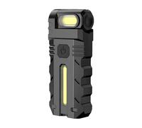 Lampe torche portable 1000 mAh avec base magnétique puissante et position flexible, parfaite pour la réparation de voiture, les aventures en plein air, la promenade du chien