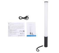 Lampe Torche Portable CHEOTIME, Lampe Torche LED RVB 120° pour Photographie, Tube Lumineux Rechargeable 2600 mAh, éclairage d'appareil Photo à intensité Variable 2500-9000 K avec