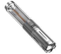 Lampe Torche Portable | Lanterne Étanche Avec 3 Modes,Torche Extérieure 2500mAh - pour Tente Intérieur Extérieur Randonnée Survie