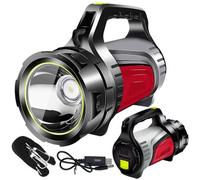 LAMPE TORCHE PROJECTEUR LED RECHARGEABLE POWERBANK PUISSANTE JS-881A