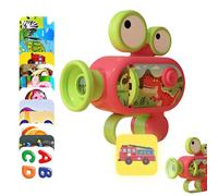 Lampe torche projecteur - Torche pour enfants | Torche de diapositives d'Halloween avec motifs réalistes de lanternes | Machine karaoké Halloween | Histoire de rêve