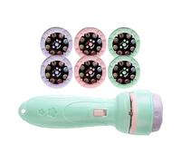Lampe Torche Projecteur Veilleuse d'Apprentissage avec 40 Motifs pour