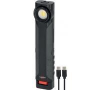 Lampe torche rechargeable avec fonction baladeuse dynamo HL 600 AD BRENNENSTUHL