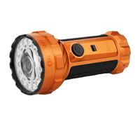Lampe torche rechargeable Marauder 3 Olight Cool White avec fonction powerbank 25000 lumens, portée 1050 m - Orange