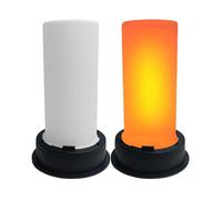 Lampe torche scintillante - Paire d'éclairage décoratif à énergie solaire pour espaces extérieurs | Éclairage à effet de feu dansant avec boîtier étanche à activation crépusculaire conçu pour les terr