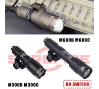 Lampe torche tactique Surefire M300 M600 M300B M300C M600B/C avec support pour casque, puissante lampe de reconnaissance tactique, interrupteur à double fonction M300B COMBE DE