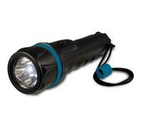 Lampe torche trois LEDs SMD blanches - caoutchouc antidérapant - Avidsen - 103664 G