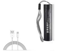 Lampe torche UV 365 nm avec filtre pour détection de fluorescence, lanterne portable rechargeable pour la sécurité alimentaire et l'inspection du camping en plein air (D)