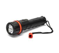 Velamp Lampe torche en caoutchouc 3 LED incassable - 2 piles AA non fournies