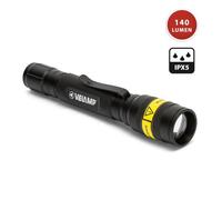 Lampe torche - VELAMP - KOST - Aluminium anodisé - Noir - Tactique - Extérieur