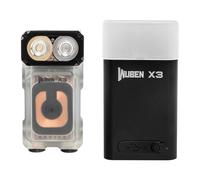 Lampe torche X3 Pro White Wuben + boîte de chargement en aluminium - 700 lumens