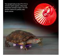 Lampe tortue - Lampe chauffante reptile 50W UVA UVB Terrestre Chauffante Reptiles et Amphibiens pour Aquarium A7 146921