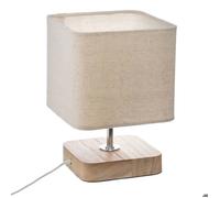 Lampe ""Toxey"" beige H21cm - Atmosphera createur d'interieur