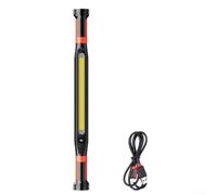 Lampe Travail Magnétique 360° Rotation pour forte Luminosité | Rotation complète 360 degrés, ajustement angle flexible, plastique , réparation précise(Red)