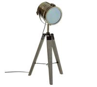 Lampe trépied ""Ebor"" cuivre H68cm - Atmosphera createur d'interieur