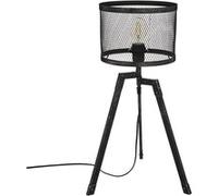 Lampe trépied métal noir Noah Atmosphera - Noir Noir