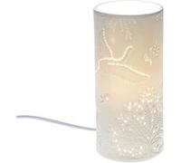 Lampe tube Aurore 24 cm - Amadeus - Blanc - Porcelaine Blanc G