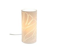 Lampe tube Margot porcelaine 11.30 cm AMADEUS 11.30x11.30 cm