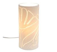 Lampe tube Margot porcelaine 11.30 cm AMADEUS 11.30x11.30 cm