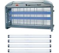 Lampe tue insecte electrique 30w destructeur moustique + 4 tubes de recharge