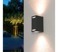 Lampe Up Down AALBORG Mur IP44 GU10 Spot Maison Balcon Entrée Extérieur