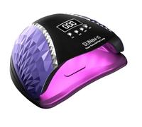 Lampe UV 280 W for ongles, 66 LED, avec 4 minuteries, capteur intelligent, sèche-ongles professionnel(BM-15)
