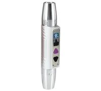 Lampe UV 365 nm, lampe de poche UV pour roches et minéraux, torche professionnelle réglable à 4 modes d'identification des pierres précieuses, ambre de jade, argent