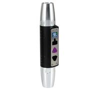 Lampe UV 365 nm, lampe torche UV 365 nm à 4 modes, pour roches et minéraux, torche professionnelle pour l'identification des pierres précieuses (jade, ambre, jadéite), coffret, ondes c