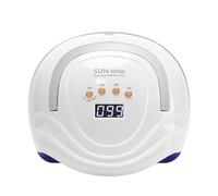 Lampe UV 380 W, 81 LED, sèche-ongles avec poignée, séchage rapide, for tous les types d'ongles, gel, nail art(X27)