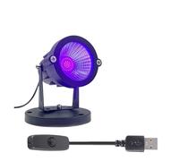 Lampe UV 405 nm for séchage de gel, 10 W, 5 V, avec câble USB marche/arrêt, for imprimante 3D, séchage de résine UV, gel for ongles pour boîtiers DIY
