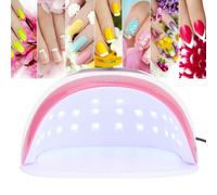 Lampe Uv 48 W Professionnel Manucure Art Lampe Vernis À Ongles Gel Sechage Rapide Lumiere Led 100-240 V Lampes À Ongles S