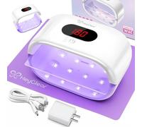 Lampe UV à Deux Faces pour Résine, lampada uv led unghie, 36W Lampes, avec Affichage LED 3 Minuteries (durée de 2 m, 3 m, 5 m), Pour le Bricolage, Manucure, Résines, Fabrication de Bijoux