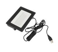 Lampe UV à Lumière Noire 36 LED, pour Fêtes au Néon, avec Résistance à L'eau IP66 et Support Réglable pour Peinture Corporelle