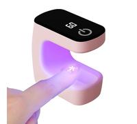 Lampe UV à Ongles,Lampe LED UV pour Vernis à Ongles | Mini Dispositif de Manucure pour Maison Voyage Ateliers Activités Dames Professionnels Occupés