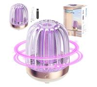 Lampe UV Anti Moustique,Une Physique Puissante Lampe Anti Moustique Interieur，Rechargeable USB Produit Anti Moustique,Appareil Anti Moustique Exterieur,pour la Chambre à Coucher, la Cuisine