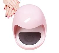 Lampe UV compacte pour ongles : lampe de séchage LED à un doigt, séchoir à ongles USB portable | Accessoires d'éclairage pour ongles en gel et gels de constructeur, outils à ongles