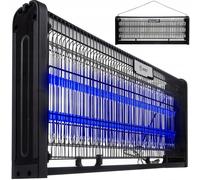 Lampe UV électrique murale pour les mites moustiques mouches et insectes 40W noir