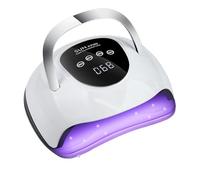 Lampe UV haute puissance 220 W, séchage du vernis gel deux fois plus rapide avec 57 LED | de manucure professionnelle modes minuteur