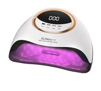 Lampe UV LED 280 W, 66 , sèche-ongles avec 4 minuteries, cabine d'éclairage professionnelle for séchage d'ongles en gel, usage salon de manucure(BM-1)