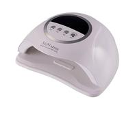 Lampe UV LED à lumière rouge 320 W avec capteur intelligent - Séchage rapide et anti-noircissement for vernis gel main, for la maison le salon(Uv nail lamp X20-MAX)