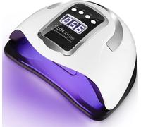 Lampe Uv Led Ongles Gel,280w Professionnel Sèche Automatique,66 Lumières Séchage Rapide,Grand Lcd Ecran,4 Minuteries 10s/30s/60s/99s Pour Vernis Semi Permanent