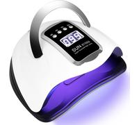 Lampe Uv Led Ongles Gel, 280w Professionnel Sèche Ongles Automatique, Séchage Rapide, 66 Led Lampe, Grand Lcd Ecran, 4 Minuteries 10s/30s/60s/99s Pour Vernis Semi Permanent, Gel Et Vernis