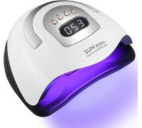 Lampe Uv Led Ongles Gel 380w, Professionnel Sèche Ongles Automatique, Séchage Rapide, 81 Led Lampe, Grand Lcd Ecran, 4 Minuteries 10s/30s/60s/99s Pour Vernis Semi Permanent, Gel Et Vernis