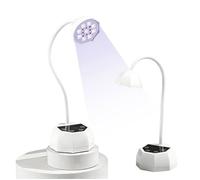 Lampe UV LED pour Ongles Weiße Lotus: Capteur Intelligent (Main dedans=Allumé/dehors=Éteint) 48W 365+395nm Double Longueur d'Onde