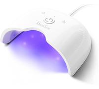 Lampe Uv Ongles Gel, Art06f Lampe Uv Sèche Ongles Avec 2 Minuteurs, Séchage Rapide 45s/75s, Lampe À Ongle Professionnelle Pour Maison/Salon, Outil De Manucure Pour Débutants, Blanc