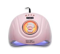 Lampe UV ongles manucure 268 Watts Sun S8 Pro Strong Dual LED Rose