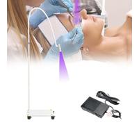 Lampe Uv Pour Extensions De Cils, Lampe à Cils Avec PéDale, SéChage De La Colle En 2 à 3 Secondes, SèChe-Ongles Led, Pour Les ProthéSistes Ongulaires Professionnels, Utilisation En Salon De,White